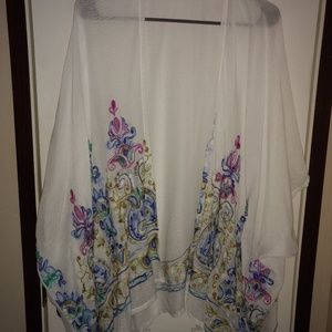 Cover Up, Beautiful Detailed Embroidery